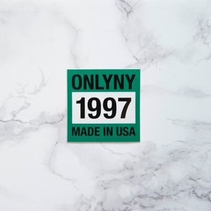 Rare Only NY Sticker
